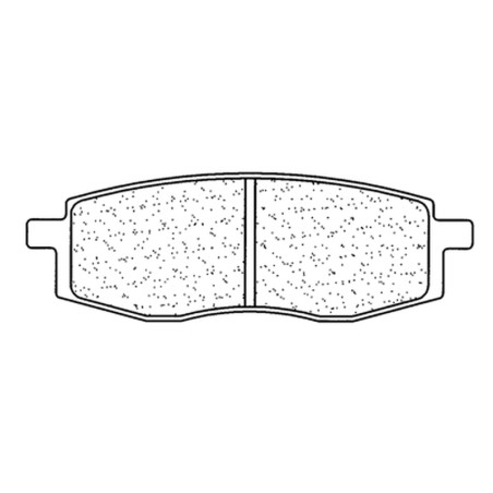 Juego de pastillas sinterizadas CL BRAKES (2792MX10) - motoscamaralweb.com