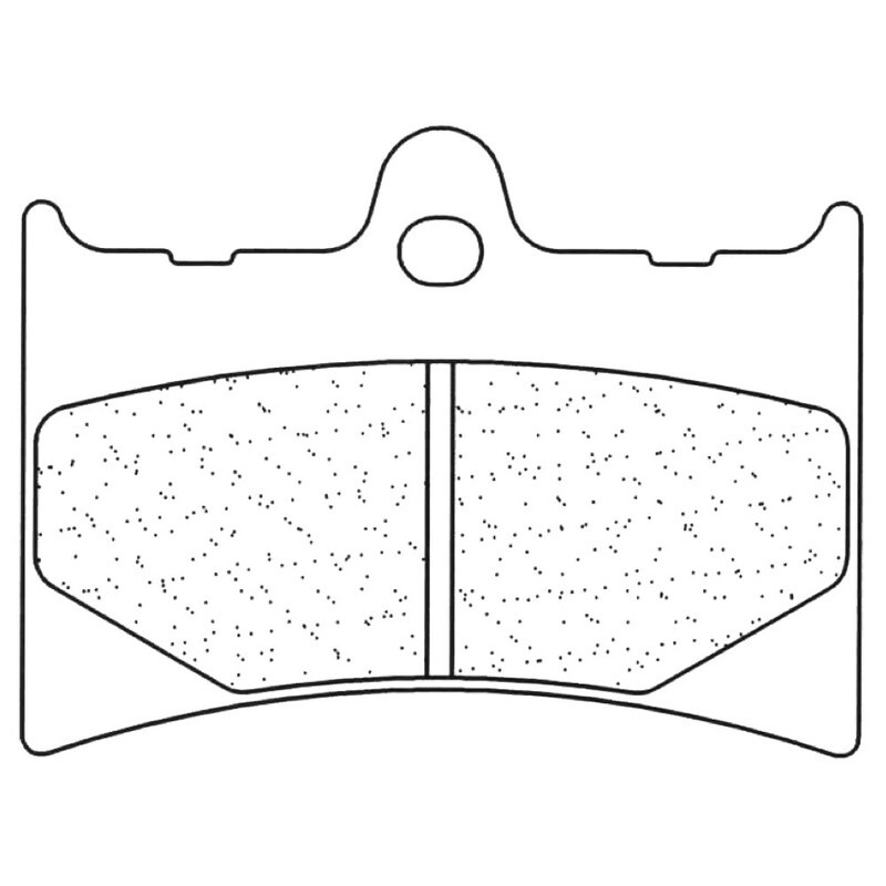 Juego de pastillas sinterizadas CL Brakes (2398C60) - motoscamaralweb.com