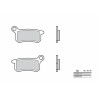 Pastillas de freno sinterizadas de competición Brembo 07GR69SX - motoscamaralweb.com