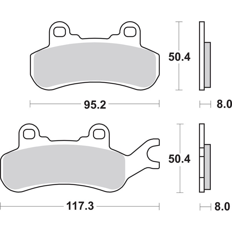 Pastillas de freno sinterizadas Brembo 07GR91SX - motoscamaralweb.com Pastillas de freno sinterizadas Brembo 07GR91SX - motoscamaralweb.com