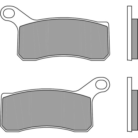Pastillas de freno sinterizadas de competición Brembo 07GR07SX - motoscamaralweb.com
