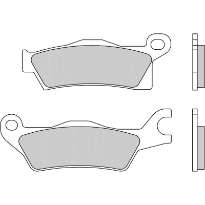 Pastillas de freno sinterizadas Brembo 07GR27SD - motoscamaralweb.com