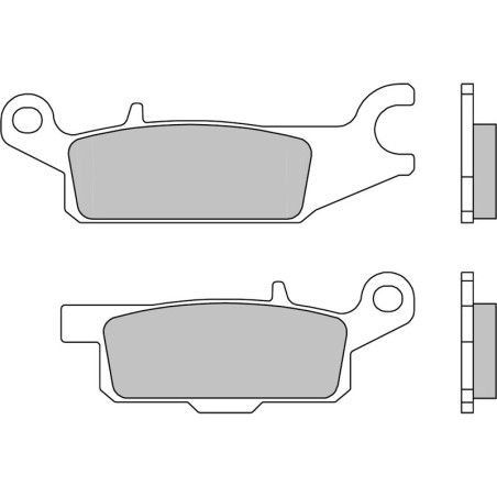 Pastillas de freno sinterizadas Brembo 07YA51SD - motoscamaralweb.com