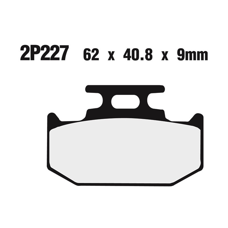 Juego pastillas de freno NISSIN 2P227GS Tra. KX500 89-95 - motoscamaralweb.com Juego pastillas de freno NISSIN 2P227GS Tra. KX500 89-95 - motoscamaralweb.com