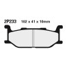 Juego pastillas de freno NISSIN 2P233NS Del. XJ600 91-97 - motoscamaralweb.com