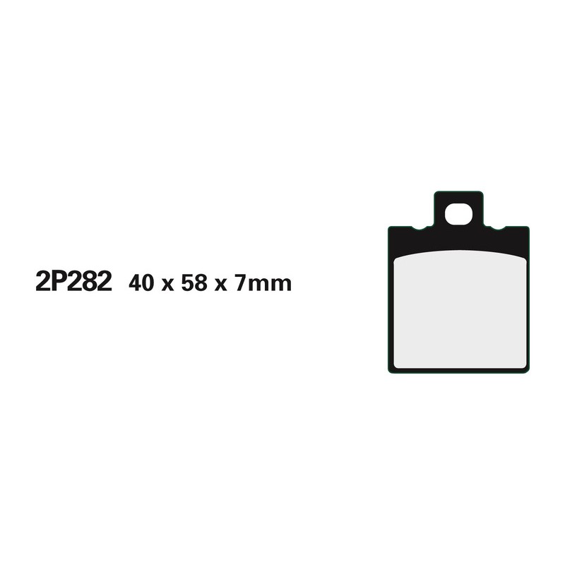 Juego pastillas de freno NISSIN 2P282NS Del. MOTO GUZZI - motoscamaralweb.com Juego pastillas de freno NISSIN 2P282NS Del. MOTO GUZZI - motoscamaralweb.com
