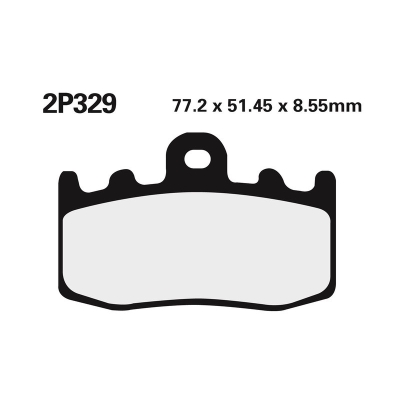 Juego pastillas de freno NISSIN 2P329ST Del. BMW - motoscamaralweb.com
