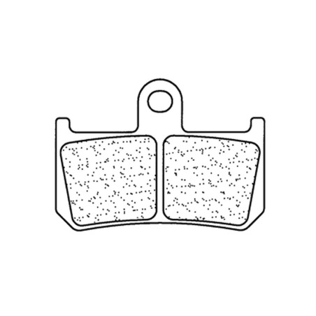 Juego de pastillas sinterizadas CL BRAKES (1180C60) - motoscamaralweb.com