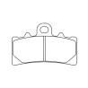 Juego de pastillas sinterizadas CL BRAKES (1233XBK5) - motoscamaralweb.com