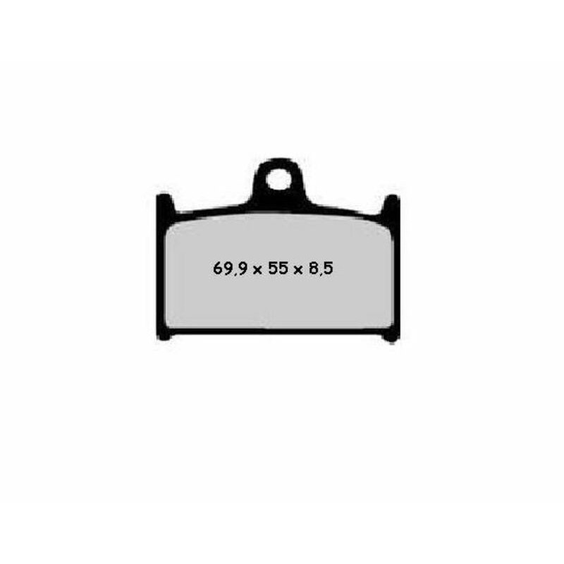 Juego pastillas de freno NISSIN 2P208NS Del. 750 GSX-R 88-93 - motoscamaralweb.com Juego pastillas de freno NISSIN 2P208NS Del. 750 GSX-R 88-93 - motoscamaralweb.com