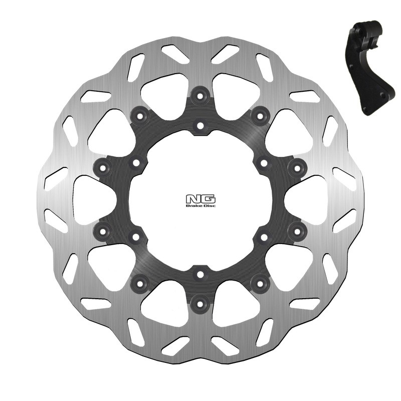 Disco de freno NG BRAKES ondulado flotante - motoscamaralweb.com Disco de freno NG BRAKES ondulado flotante - motoscamaralweb.com