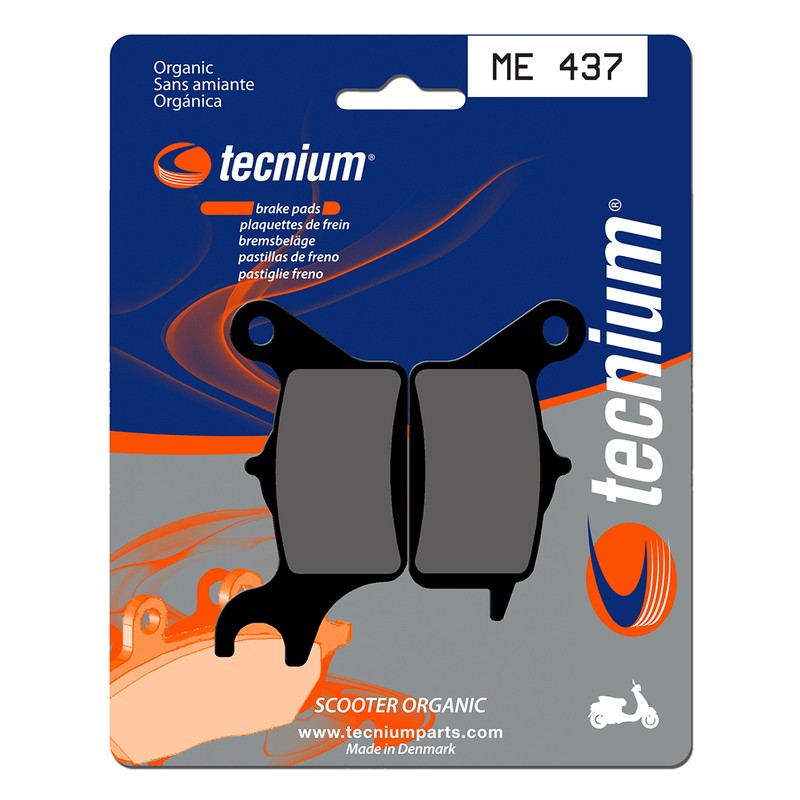 Pastillas de freno Tecnium ME437 Orgánicas - motoscamaralweb.com Pastillas de freno Tecnium ME437 Orgánicas - motoscamaralweb.com
