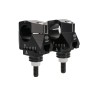 Alzas de manillar ajustables GILLES. negro - motoscamaralweb.com