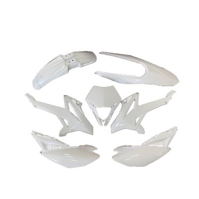 Kit plástica V PARTS tipo origen blanco Beta RR - motoscamaralweb.com