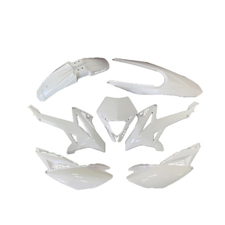 Kit plástica V PARTS tipo origen blanco Beta RR - motoscamaralweb.com