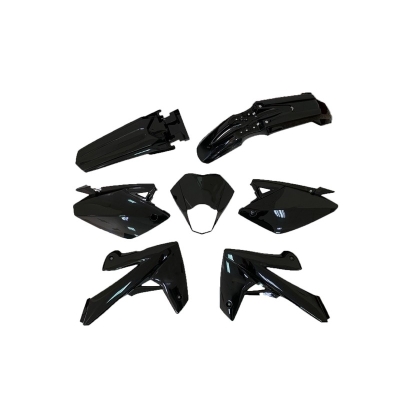 Kit plástica V PARTS tipo origen negro Rieju MRT - motoscamaralweb.com