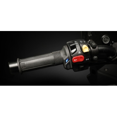 Puños calefactables Koso HG-13 120 mm. con interruptor de pulgar integ