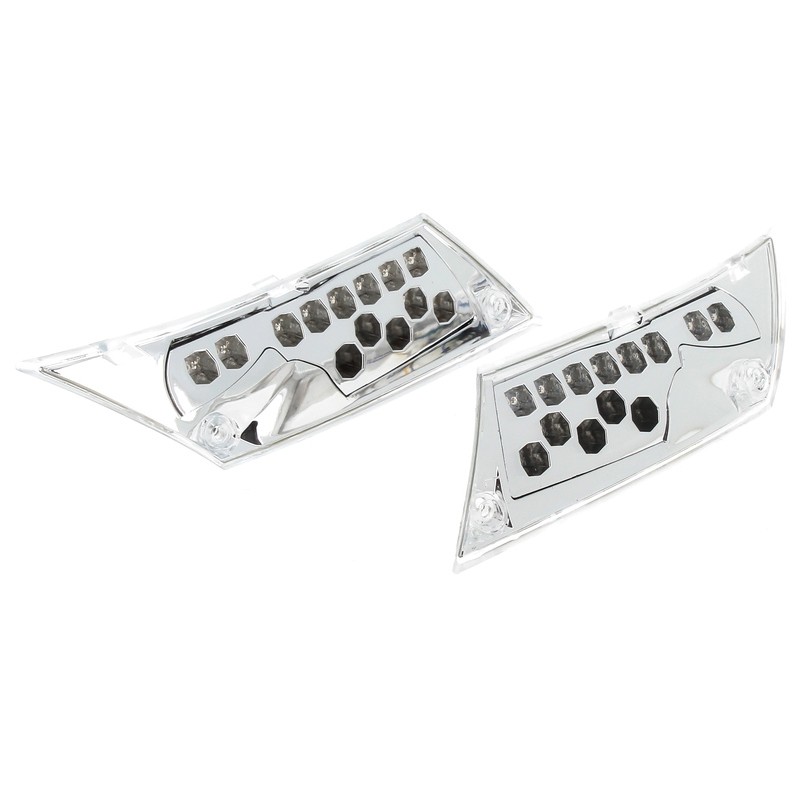 Intermitente trasero V PARTS tipo origen LED cromado Piaggio Zip 50 - motoscamaralweb.com Intermitente trasero V PARTS tipo origen LED cromado Piaggio Zip 50 - motoscamaralweb.com