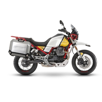Fijaciones para maletas laterales Shad Terra 4P System Moto Guzzi - motoscamaralweb.com