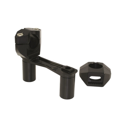 Alzas de manillar ajustables GILLES. negro - motoscamaralweb.com