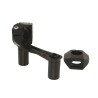 Alzas de manillar ajustables GILLES. negro - motoscamaralweb.com