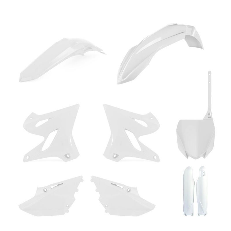 Kit de plástica POLISPORT blanco Yamaha YZ125/250 - motoscamaralweb.com Kit de plástica POLISPORT blanco Yamaha YZ125/250 - motoscamaralweb.com