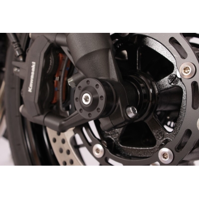 Protectores del eje delantero GILLES. negro - motoscamaralweb.com