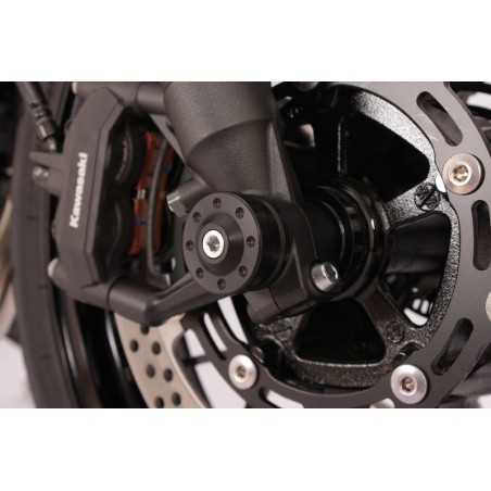 Protectores del eje delantero GILLES. negro - motoscamaralweb.com