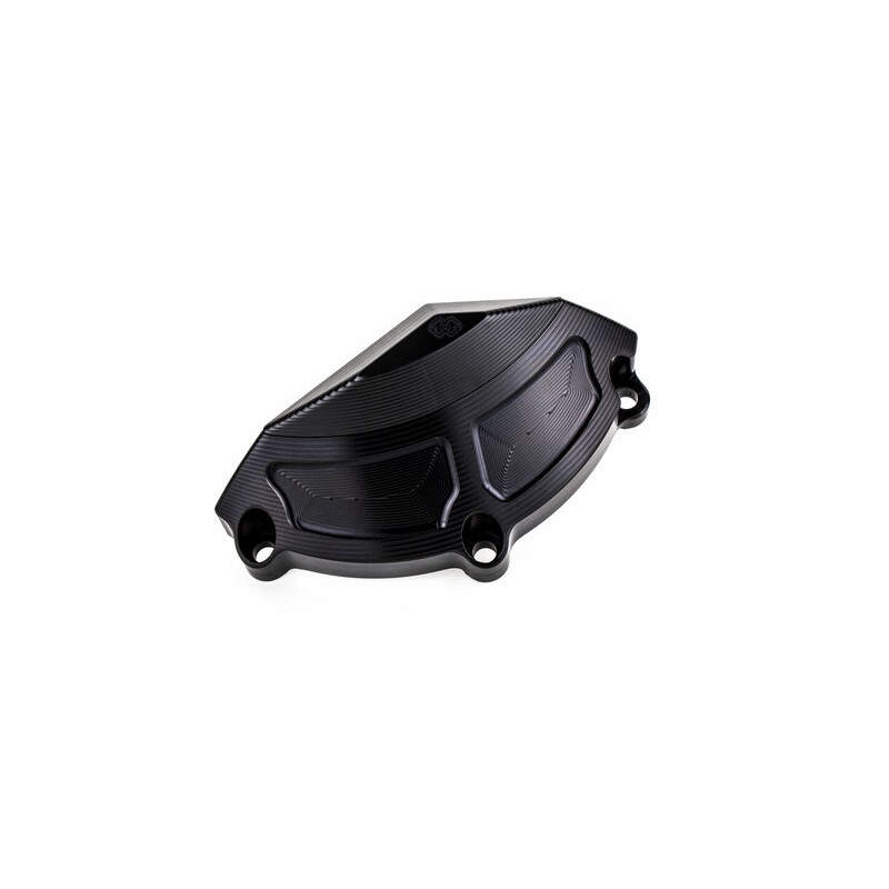 Protector de la tapa del motor GILLES (lado izquierdo). negro - motoscamaralweb.com