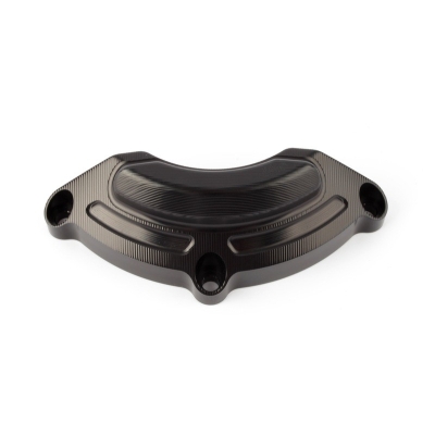 Protector de la tapa del motor GILLES (lado izquierdo). negro - motoscamaralweb.com