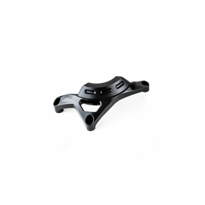 Protector de la tapa del motor GILLES (lado izquierdo). negro - motoscamaralweb.com