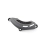 Protector de la tapa del motor GILLES (lado izquierdo). negro - motoscamaralweb.com