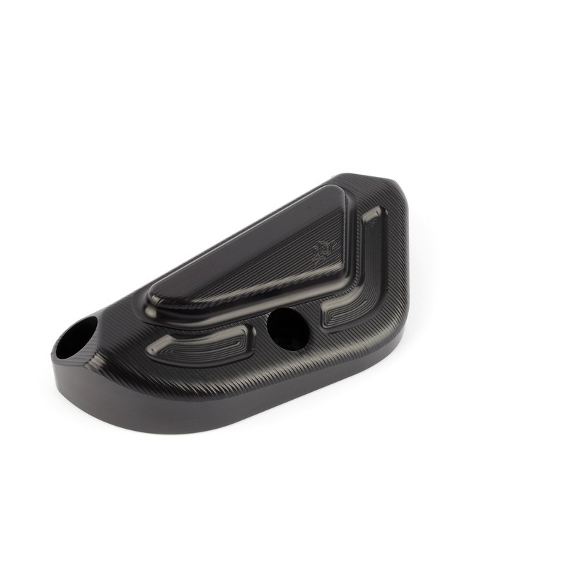 Protector de la tapa del motor GILLES (lado derecho). negro - motoscamaralweb.com