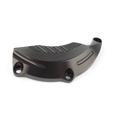 Protector de la tapa del motor GILLES (lado derecho). negro - motoscamaralweb.com