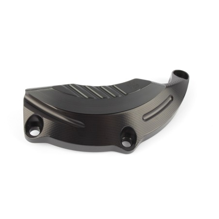 Protector de la tapa del motor GILLES (lado derecho). negro - motoscamaralweb.com