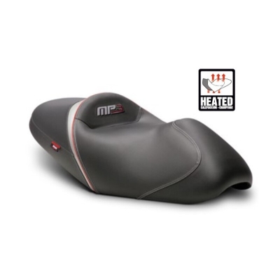 Asiento Shad confort Piaggio MP3 costura gris/azul - motoscamaralweb.com