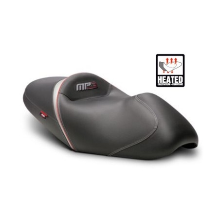 Asiento Shad confort Piaggio MP3 costura gris/azul - motoscamaralweb.com