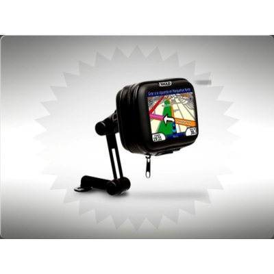 Soporte para GPS Shad 9x14cm 4.3 fijación al retrovisor - motoscamaralweb.com