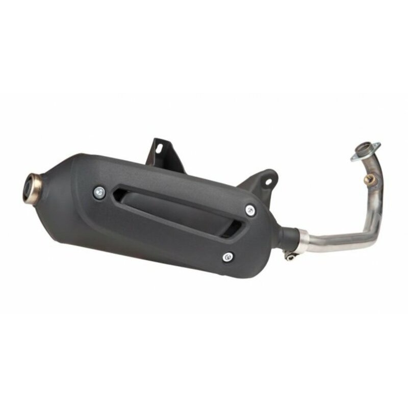 Escape completo TECNIGAS New Maxi 4 - Acero negro Kymco Grand Dink 125 E2 - motoscamaralweb.com Escape completo TECNIGAS New Maxi 4 - Acero negro Kymco Grand Dink 125 E2 - motoscamaralweb.com
