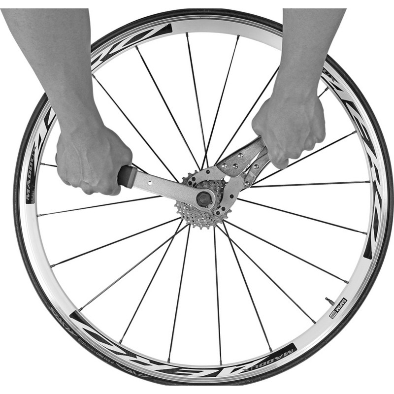 Mordaza suelta coronas y extractor de cassette Super B (coronas 10-17 dientes / cassettes 5-11 velocidades) - motoscamaralweb.co Mordaza suelta coronas y extractor de cassette Super B (coronas 10-17 dientes / cassettes 5-11 velocidades) - motoscamaralweb.co