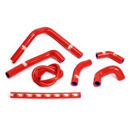 Kit manguitos SAMCO Honda rojo HON-17-RD - motoscamaralweb.com