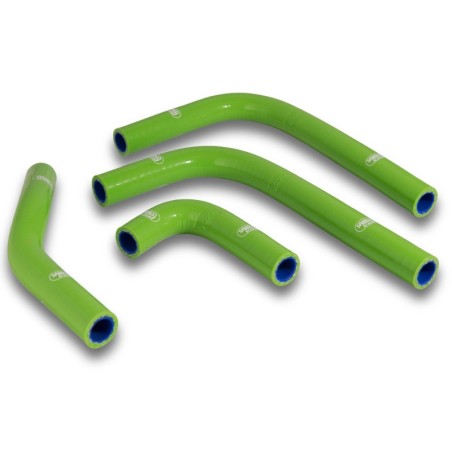 Kit manguitos SAMCO Kawasaki verde KAW-88-GN - motoscamaralweb.com