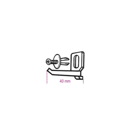 BETA Kit de gancho + tornillo para muebles de taller - motoscamaralweb.com