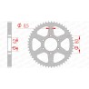 Corona AFAM acero estándar 12208 - Paso 428 - motoscamaralweb.com