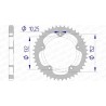 Corona AFAM aluminio 93836 - Paso 525 - motoscamaralweb.com