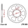 Corona JT 809 de acero con 50 dientes - motoscamaralweb.com