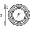 Corona PBR acero C45 estándar 804 - 520 - motoscamaralweb.com