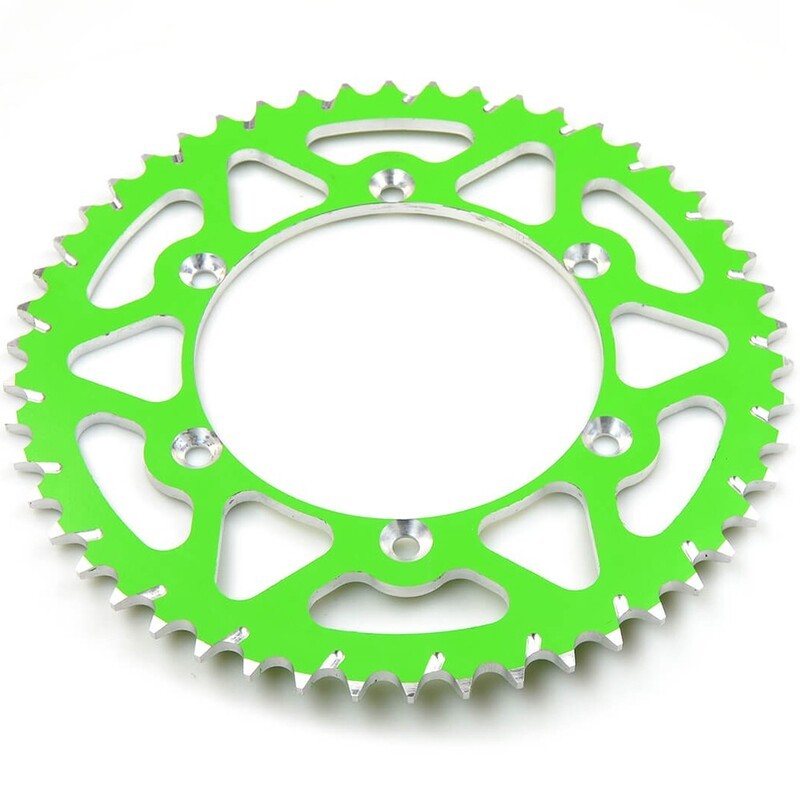 Corona ESJOT Aluminio verde 51-32024 52 dientes - motoscamaralweb.com Corona ESJOT Aluminio verde 51-32024 52 dientes - motoscamaralweb.com