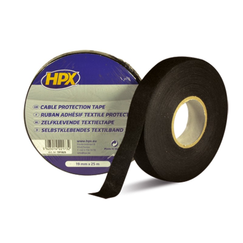 Cinta adhesiva algodón HPX negro - motoscamaralweb.com Cinta adhesiva algodón HPX negro - motoscamaralweb.com