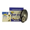 Cinta autoadhesiva de gancho Zip Fix HPX negro - motoscamaralweb.com